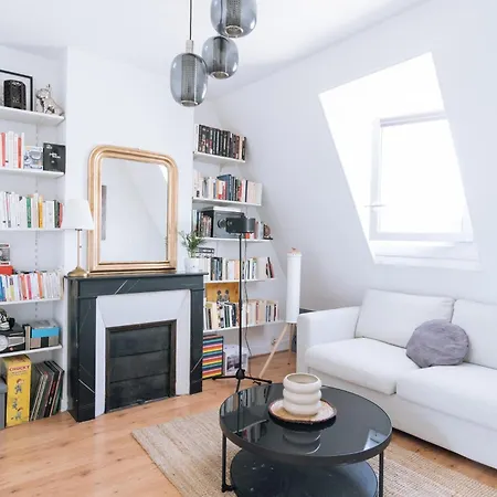 Daire Chic W 2 Sofa Beds 18th Arrondissement